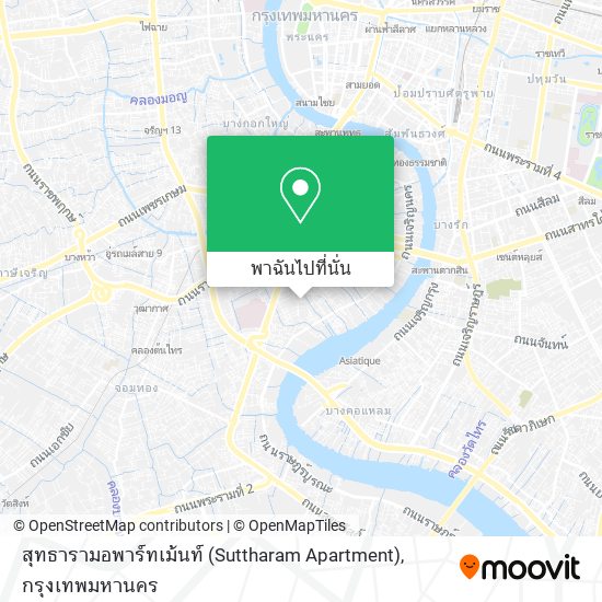 สุทธารามอพาร์ทเม้นท์ (Suttharam Apartment) แผนที่