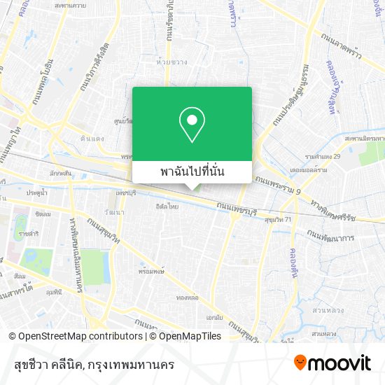 สุขชีวา คลีนิค แผนที่