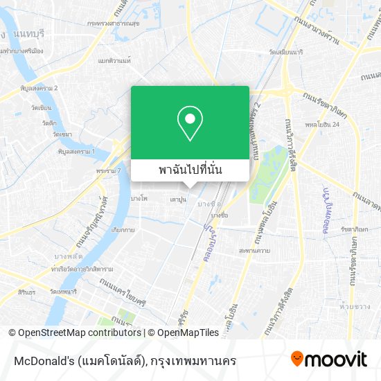 McDonald's (แมคโดนัลด์) แผนที่