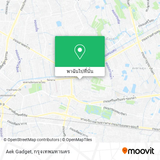 Aek Gadget แผนที่