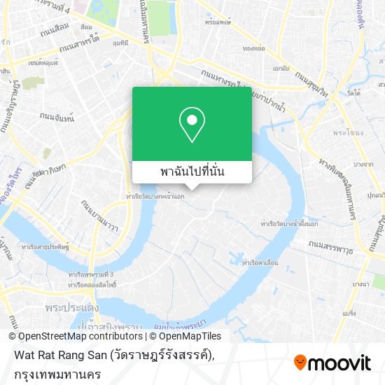 Wat Rat Rang San (วัดราษฎร์รังสรรค์) แผนที่