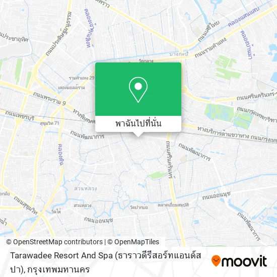 Tarawadee Resort And Spa (ธาราวดีรีสอร์ทแอนด์สปา) แผนที่