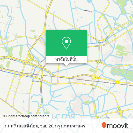 นนทรี เนอสซิ่งโฮม, ซอย 20 แผนที่