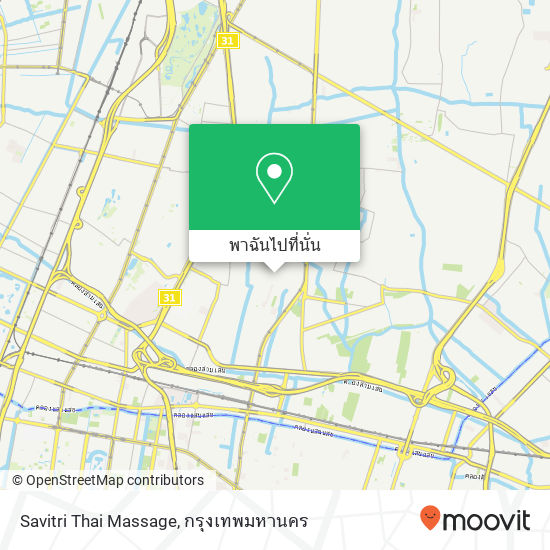 Savitri Thai Massage แผนที่