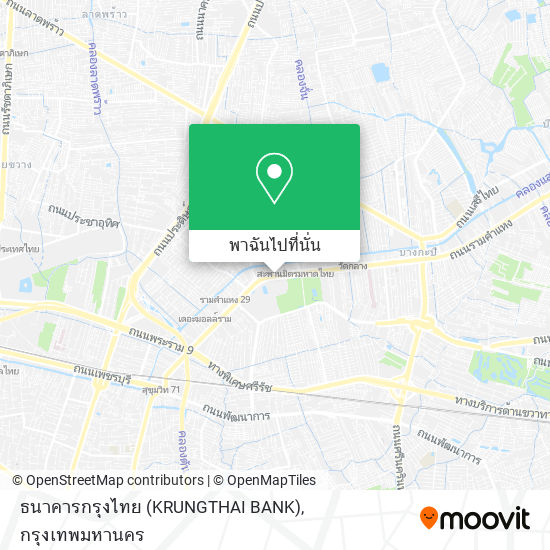 ธนาคารกรุงไทย (KRUNGTHAI BANK) แผนที่