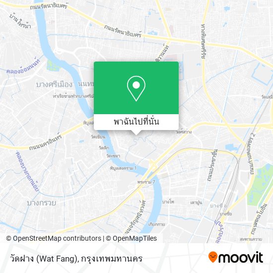 วัดฝาง (Wat Fang) แผนที่