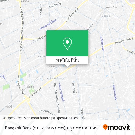 Bangkok Bank (ธนาคารกรุงเทพ) แผนที่