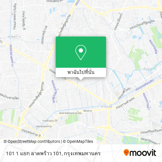 101 1 แยก ลาดพร้าว 101 แผนที่