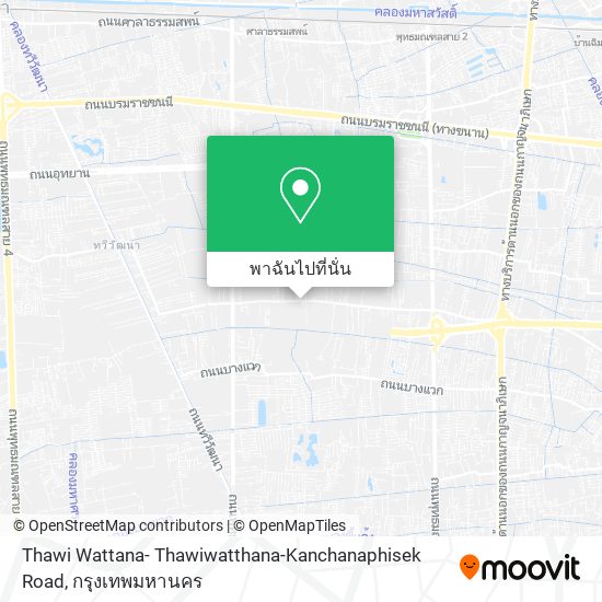 Thawi Wattana- Thawiwatthana-Kanchanaphisek Road แผนที่
