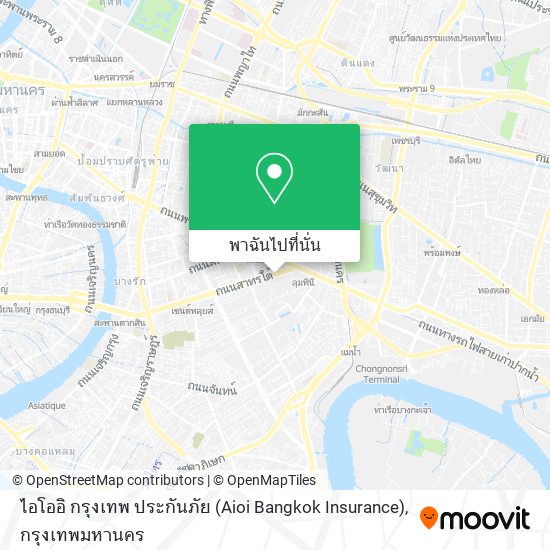 ไอโออิ กรุงเทพ ประกันภัย (Aioi Bangkok Insurance) แผนที่