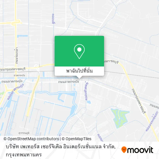 บริษัท เพเทอร์ส เซอร์จิเคิล อินเตอร์เนชั่นแนล จำกัด แผนที่