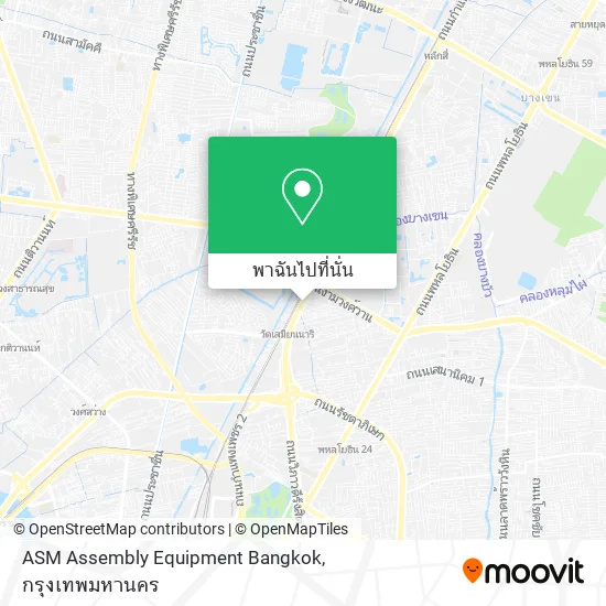 ASM Assembly Equipment Bangkok แผนที่