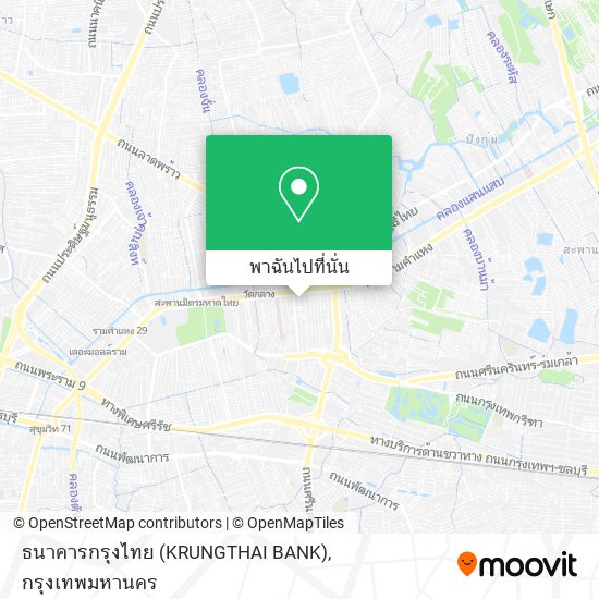 ธนาคารกรุงไทย (KRUNGTHAI BANK) แผนที่