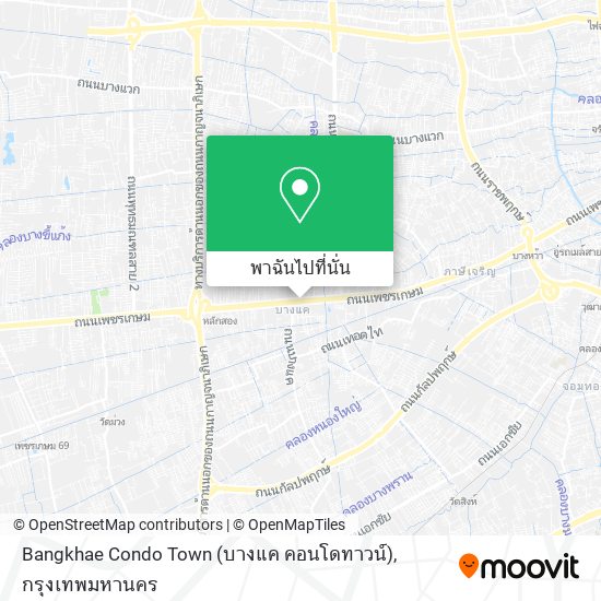 Bangkhae Condo Town (บางแค คอนโดทาวน์) แผนที่