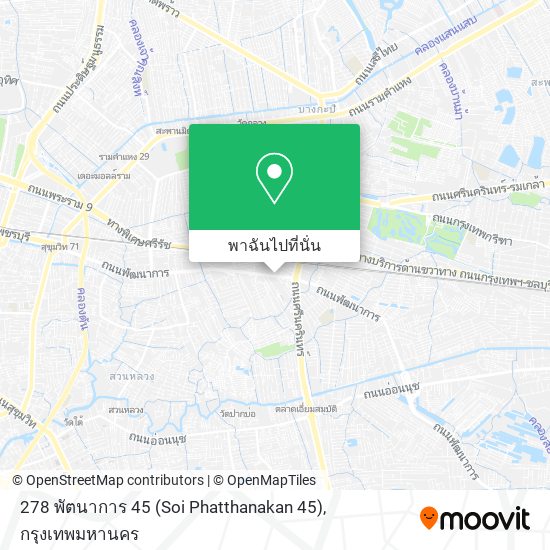 278 พัตนาการ 45 (Soi Phatthanakan 45) แผนที่