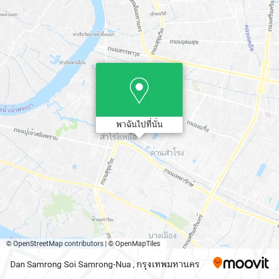 Dan Samrong Soi Samrong-Nua แผนที่