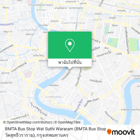 BMTA Bus Stop Wat Suthi Wararam (BMTA Bus Stop วัดสุทธิวราราม) แผนที่