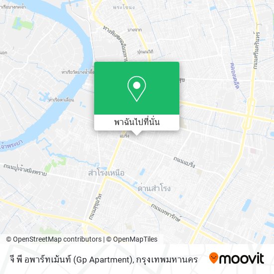 จี พี อพาร์ทเม้นท์ (Gp Apartment) แผนที่