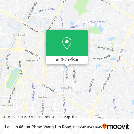 Lat Hin 46 Lat Phrao Wang Hin Road แผนที่