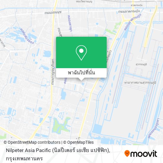 Nilpeter Asia Pacific (นิลปีเตอร์ เอเชีย แปซิฟิก) แผนที่