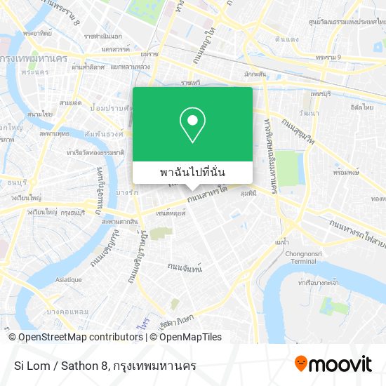Si Lom / Sathon 8 แผนที่