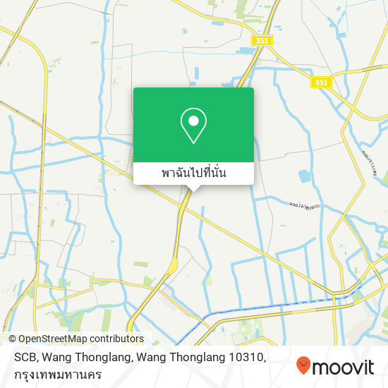 SCB, Wang Thonglang, Wang Thonglang 10310 แผนที่