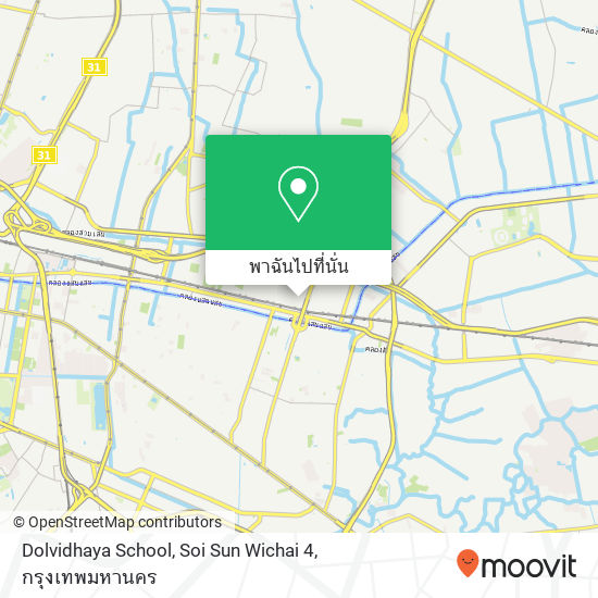 Dolvidhaya School, Soi Sun Wichai 4 แผนที่