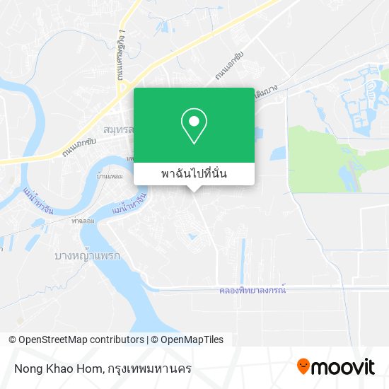 Nong Khao Hom แผนที่