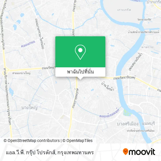 แอล.วี.พี. กรุ๊ป โปรดักส์ แผนที่