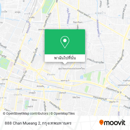 888 Chan Mueang 2 แผนที่
