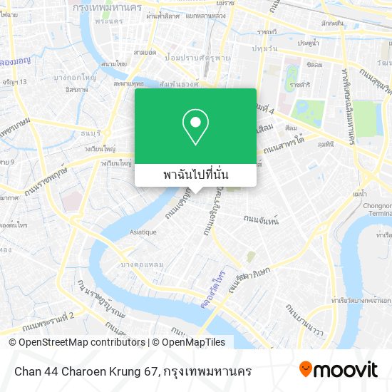 Chan 44 Charoen Krung 67 แผนที่