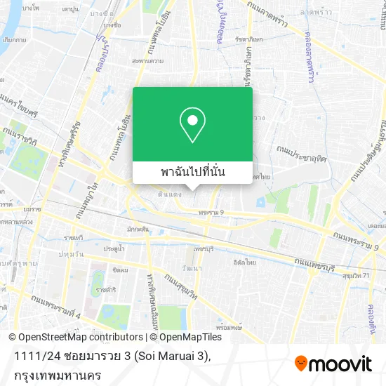 1111 / 24 ซอยมารวย 3 (Soi Maruai 3) แผนที่