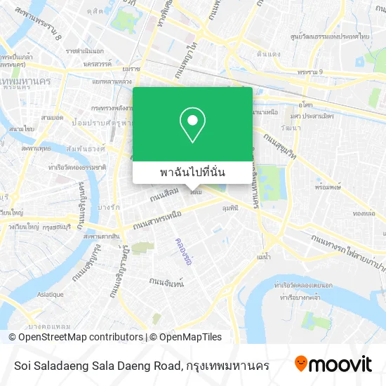 Soi Saladaeng Sala Daeng Road แผนที่