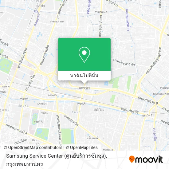 Samsung Service Center (ศูนย์บริการซัมซุง) แผนที่