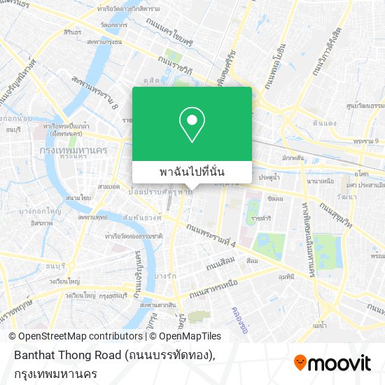 Banthat Thong Road (ถนนบรรทัดทอง) แผนที่