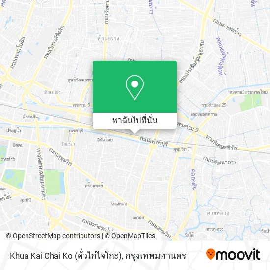 Khua Kai Chai Ko (คั่วไก่ไจโกะ) แผนที่