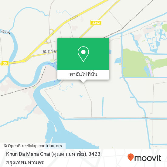 Khun Da Maha Chai (คุณดา มหาชัย), 3423 แผนที่