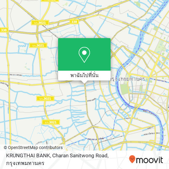 KRUNGTHAI BANK, Charan Sanitwong Road แผนที่