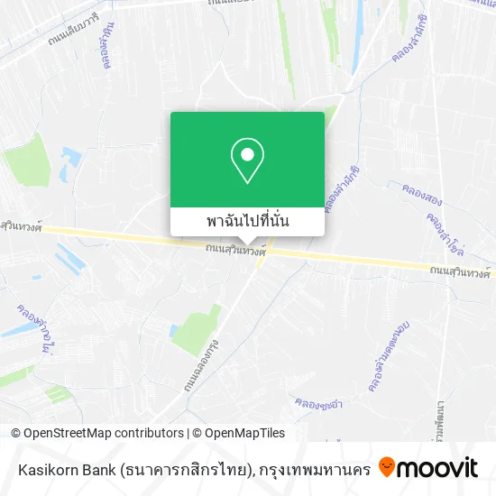 Kasikorn Bank (ธนาคารกสิกรไทย) แผนที่