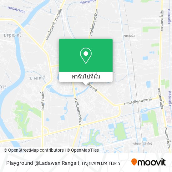 Playground @Ladawan Rangsit แผนที่