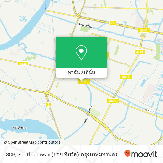 SCB, Soi Thippawan (ซอย ทิพวัล) แผนที่