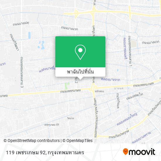 119 เพชรเกษม 92 แผนที่