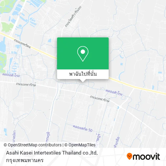 Asahi Kasei Intertextiles Thailand co.,ltd แผนที่