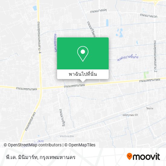 พี.เค. มินิมาร์ท แผนที่