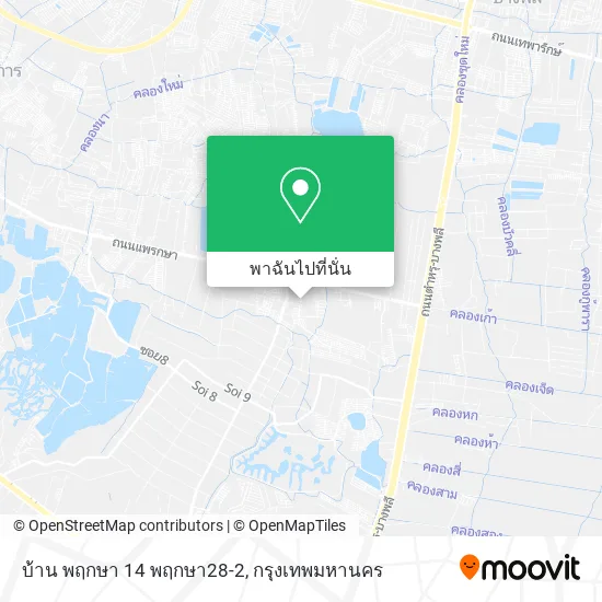 บ้าน พฤกษา 14 พฤกษา28-2 แผนที่