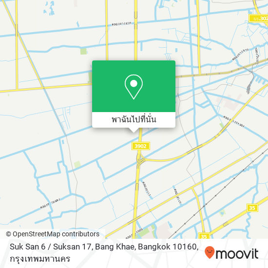 Suk San 6 / Suksan 17, Bang Khae, Bangkok 10160 แผนที่