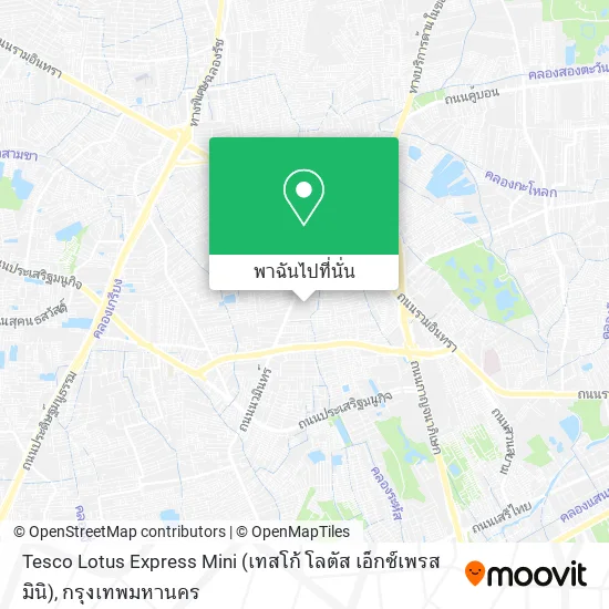 Tesco Lotus Express Mini (เทสโก้ โลตัส เอ็กซ์เพรส มินิ) แผนที่