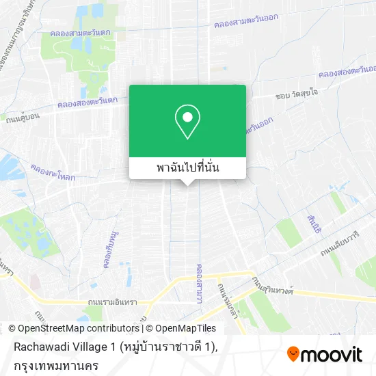 Rachawadi Village 1 (หมู่บ้านราชาวดี 1) แผนที่