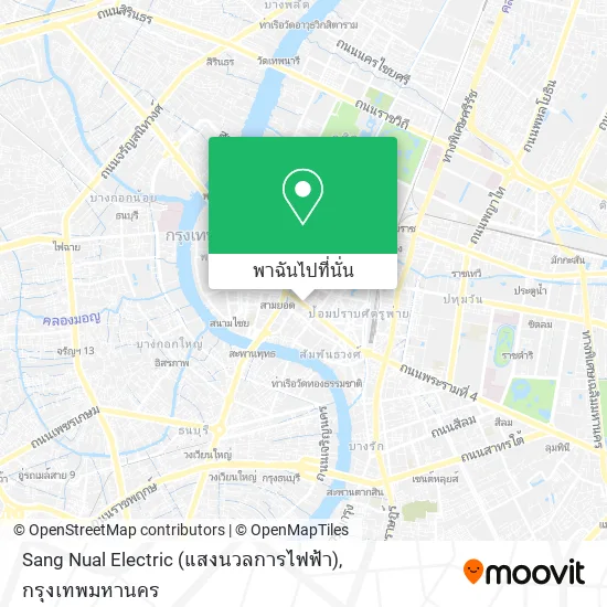 Sang Nual Electric (แสงนวลการไฟฟ้า) แผนที่