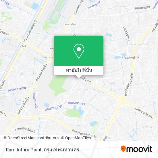 Ram Inthra Paint แผนที่